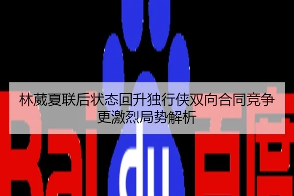 林葳夏联后状态回升独行侠双向合同竞争更激烈局势解析